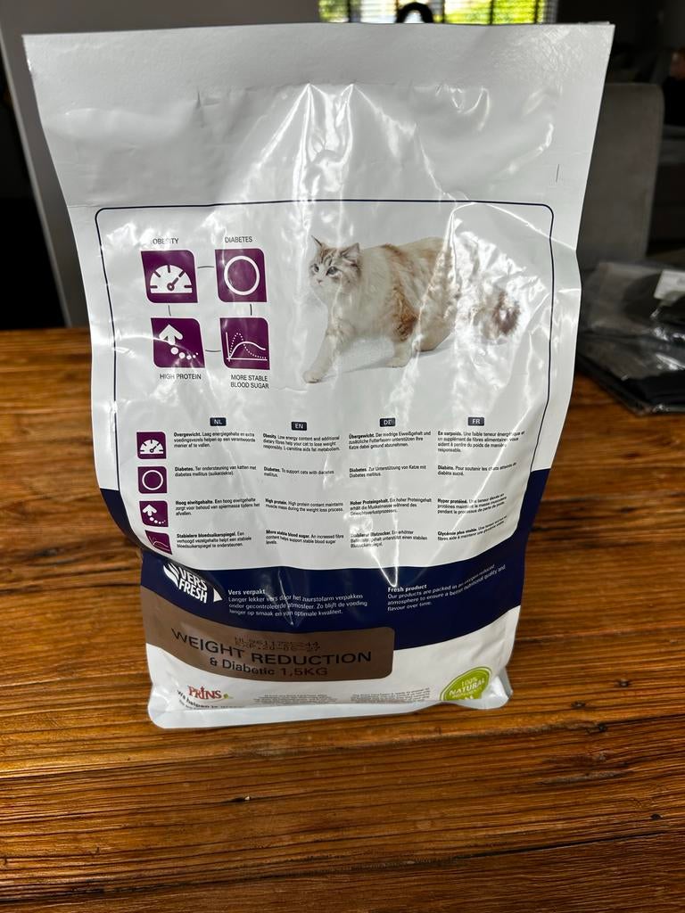 Kattenvoer Prins - weight reduction, Dieren en Toebehoren, Ophalen of Verzenden, Kat