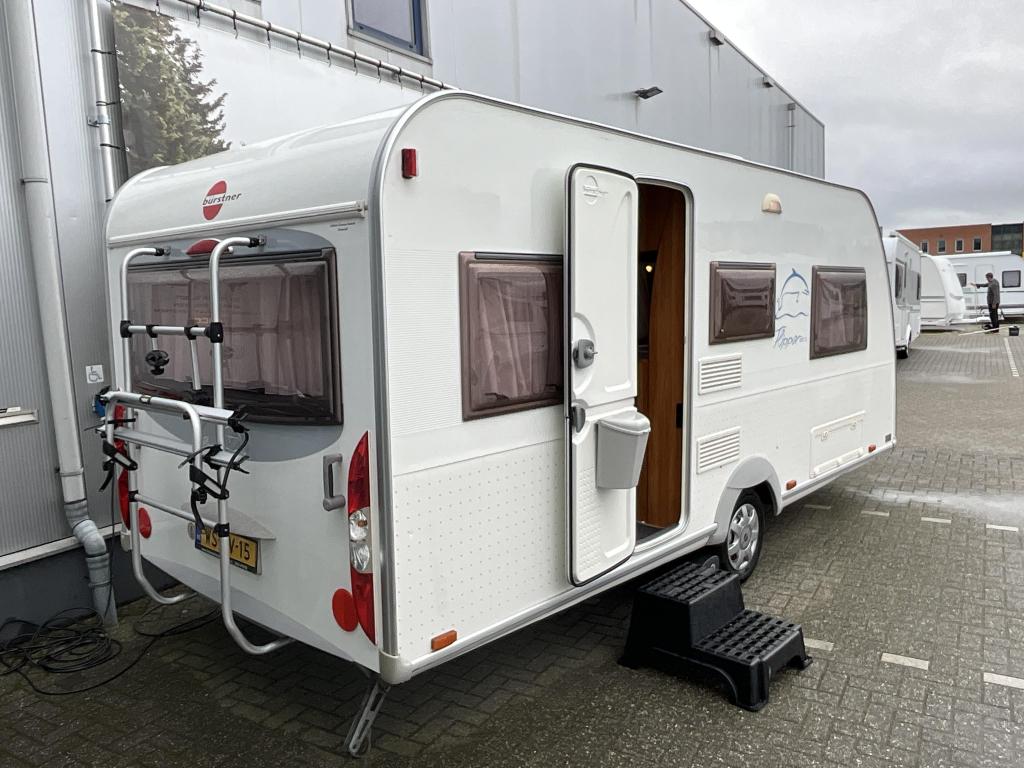 Bürstner Flipper 460 TL ENKELE BEDDEN-MOVER, Rondzit, Bedrijf, Schokbreker, Bürstner