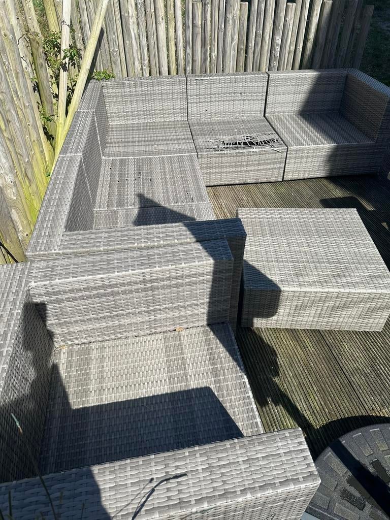 Forza Barolo/ROUGH C hoek loungeset 5 zitplaatsen, Ophalen, Gebruikt, 6 zitplaatsen, Loungeset