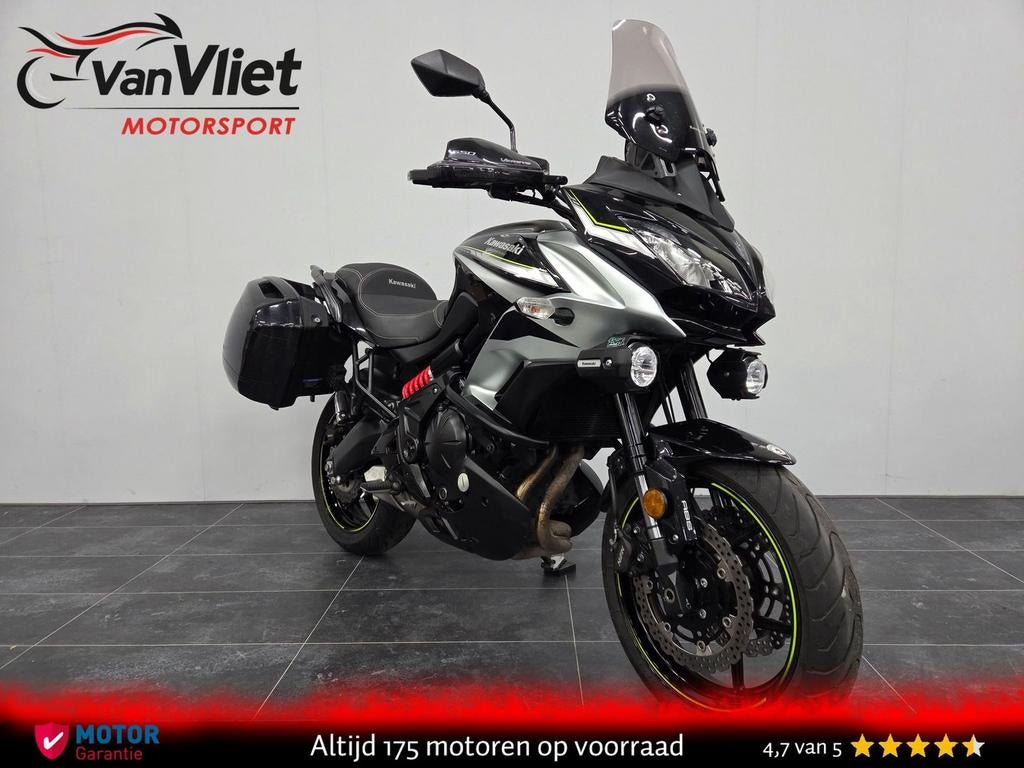 Prachtige Kawasaki Versys 650 Tourer bj 2018 + Opties, 2 cilinders, 649 cc, Bedrijf, Onbekend