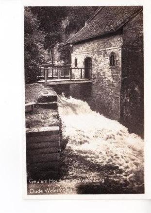 GEILEM-HOUTHEM bij Valkenburg,- Oude Watermolen. 08-04, Ophalen of Verzenden, 1940 tot 1960, Gelopen, Limburg