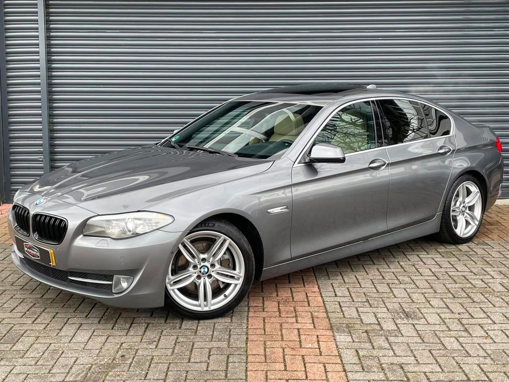 BMW 5-serie 535i High Executive Dak | Memory | Camera | Lede, Automaat, Achterwielaandrijving, Gebruikt, Beige