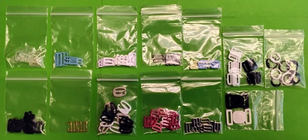 Lingerie/Bikini Haakjes en Oogjes Sluitingen, Verzenden, Gebruikt