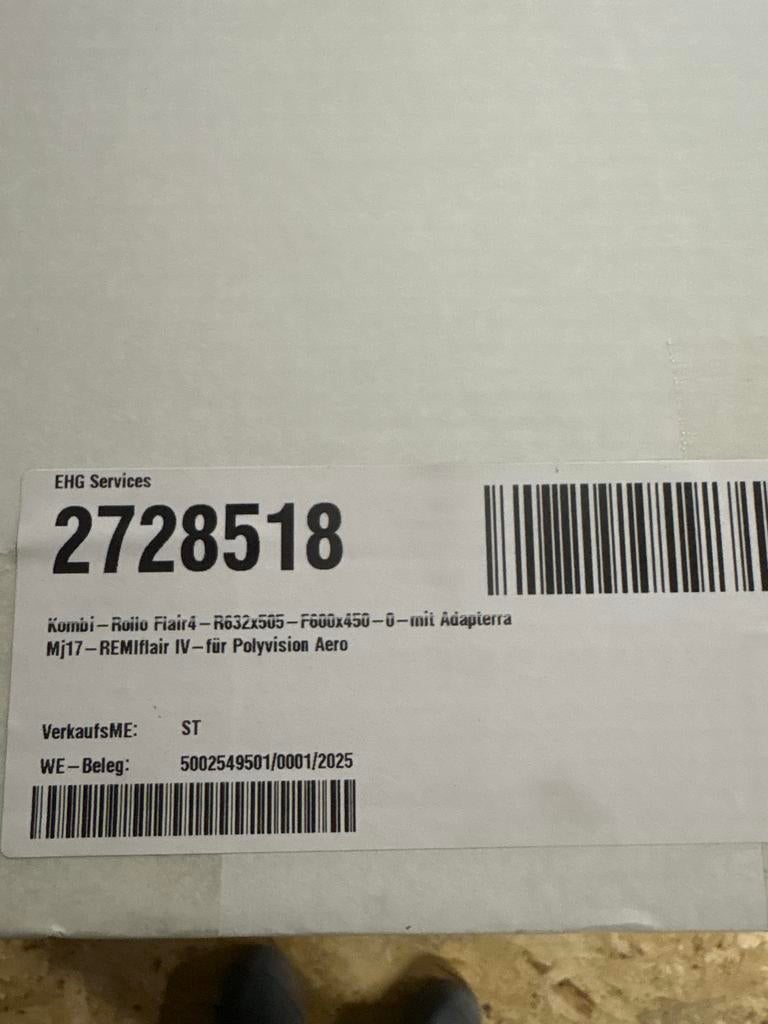 Flair binnenkader met hor en rollo voor camper/caravan, Ophalen of Verzenden, Nieuw