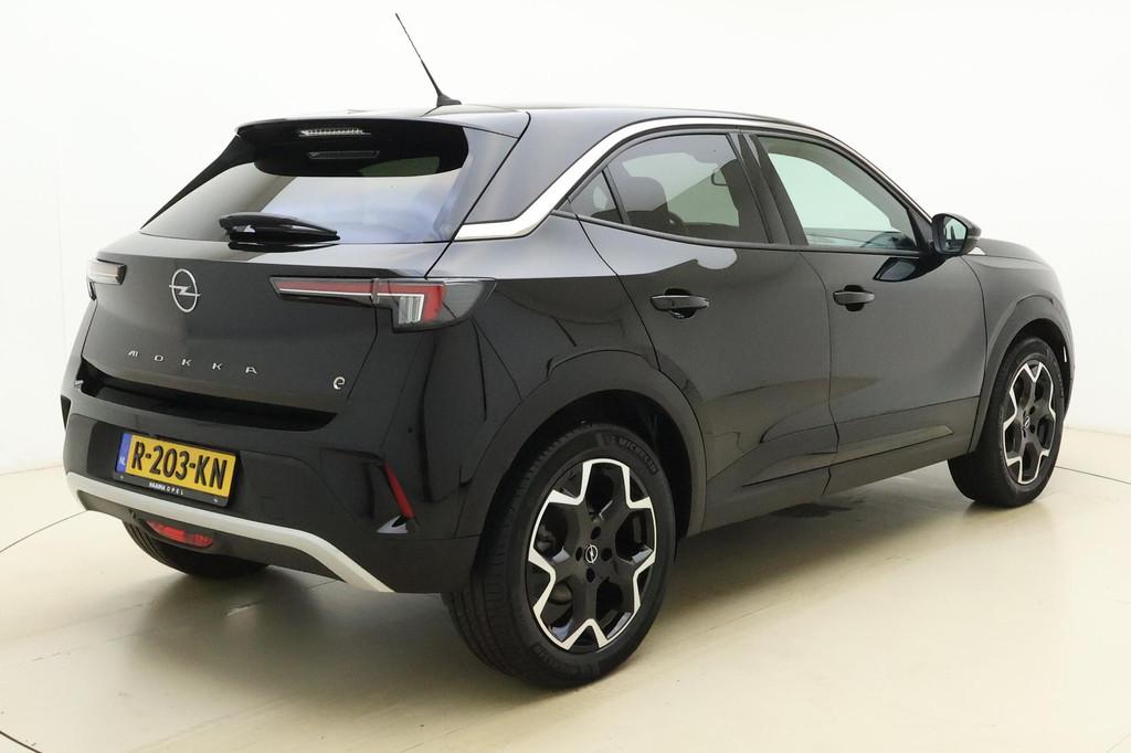 Opel Mokka-e Ultimate 50-kWh 11kw | SOH 96,2% | Navigatie |, 136 pk, Gebruikt, Zwart, Mokka-e