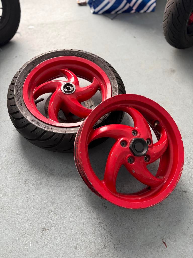 Gilera runner 50cc dd velgenset, Ophalen of Verzenden