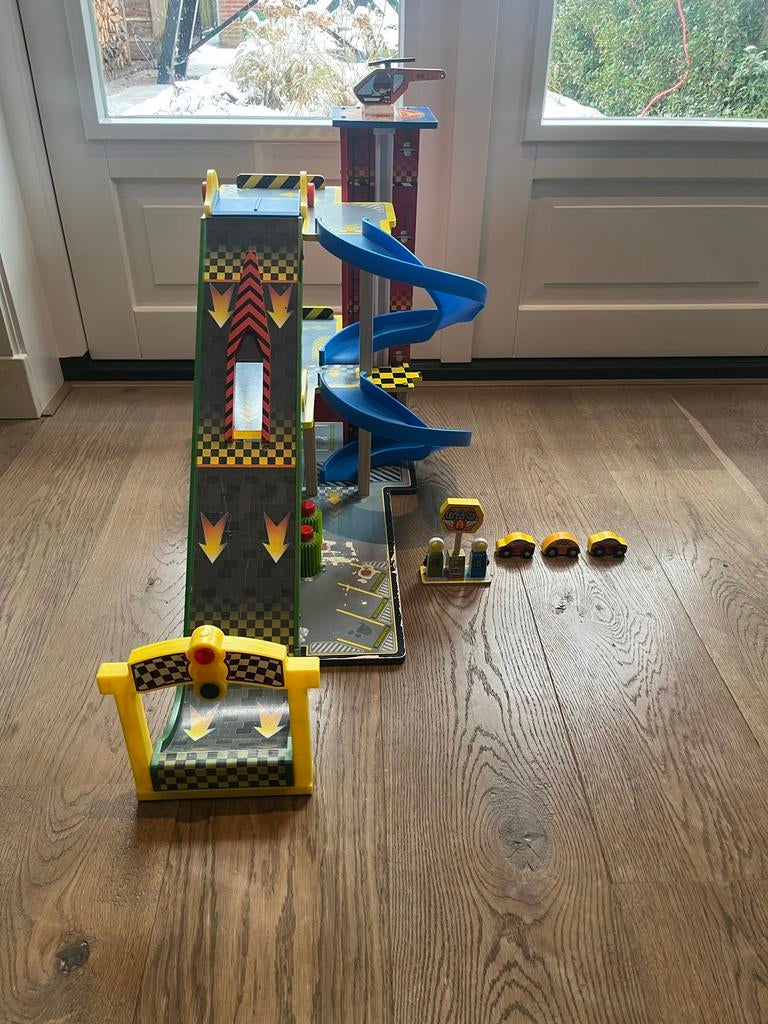 Kidscraft mega ramp met glijbaan, Ophalen, Gebruikt, Jongen of Meisje