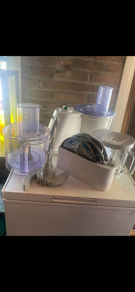 Braun keukenmachine k 1000, 1 tot 2 liter, Ophalen of Verzenden, Gebruikt, 3 snelheden of meer