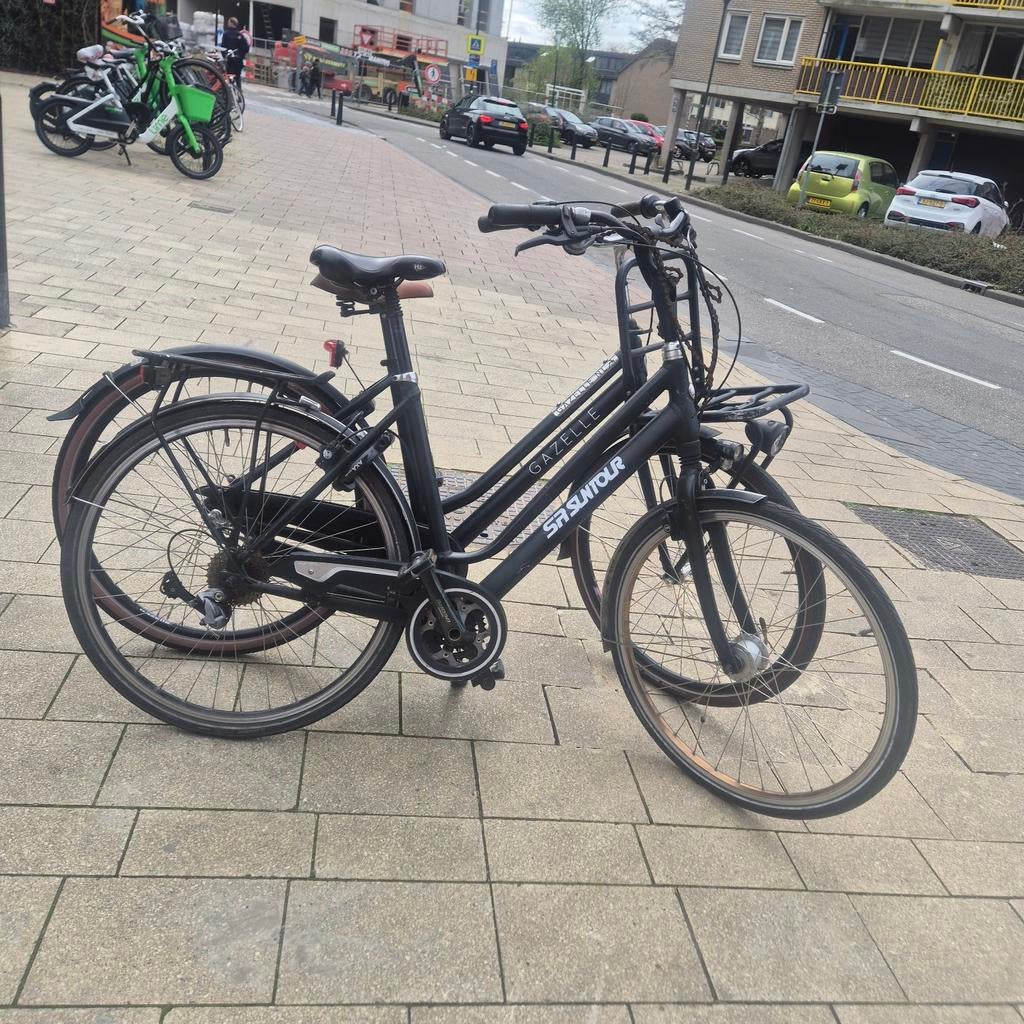 2 opknap dames fietsen, Ophalen, Gebruikt, Minder dan 10 versnellingen, Overige merken