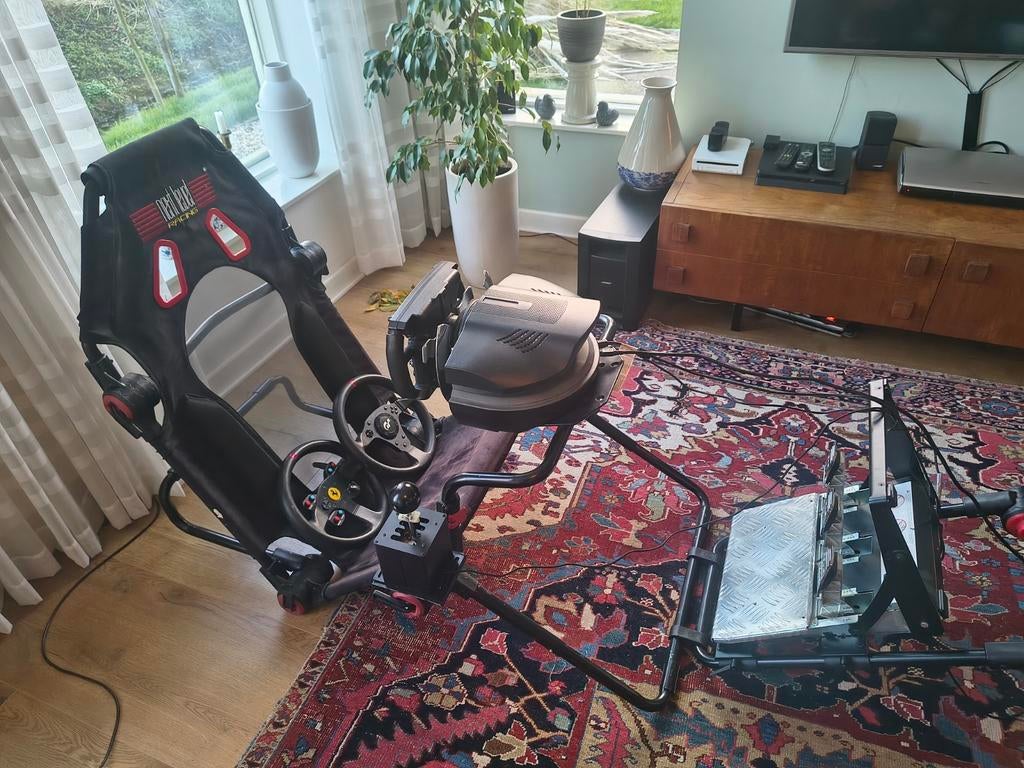 Complete sim rig met extra sturen, Ophalen, Gebruikt