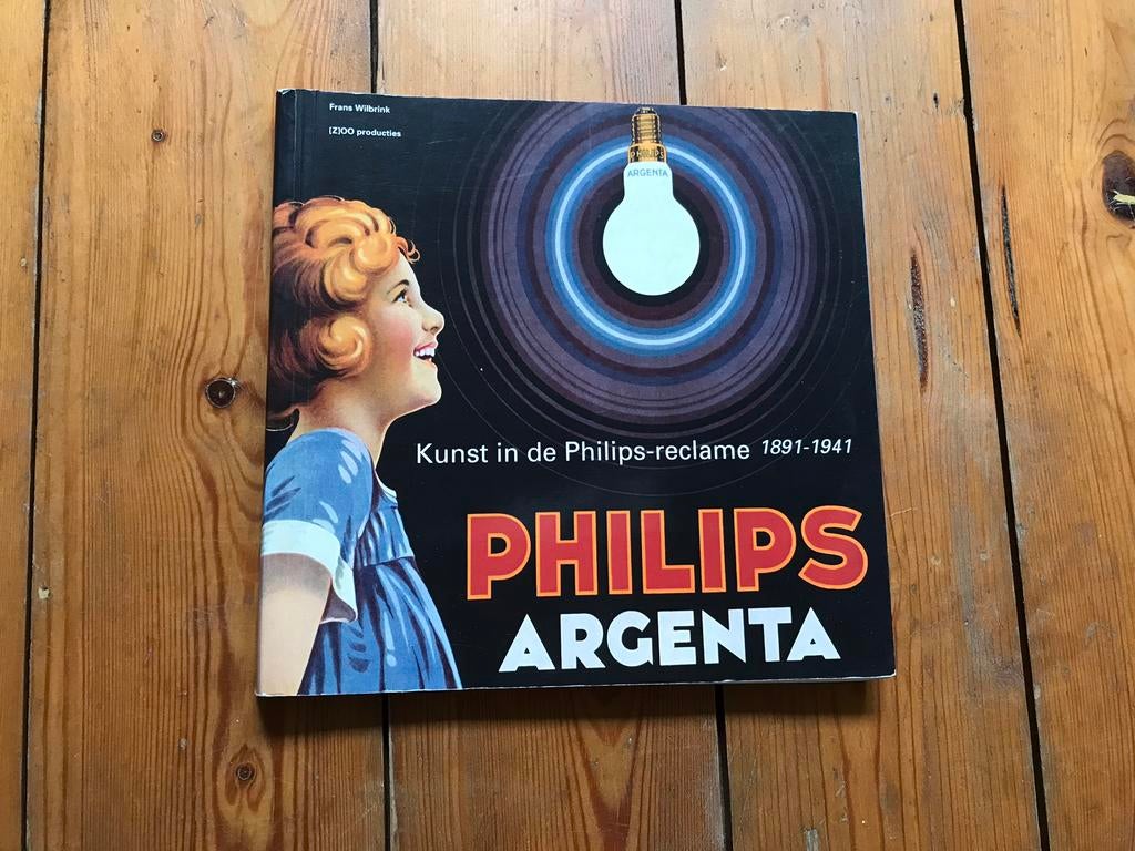 Boek philips reclame,philips argenta 1891 1941, Ophalen of Verzenden, Zo goed als nieuw, Overige onderwerpen