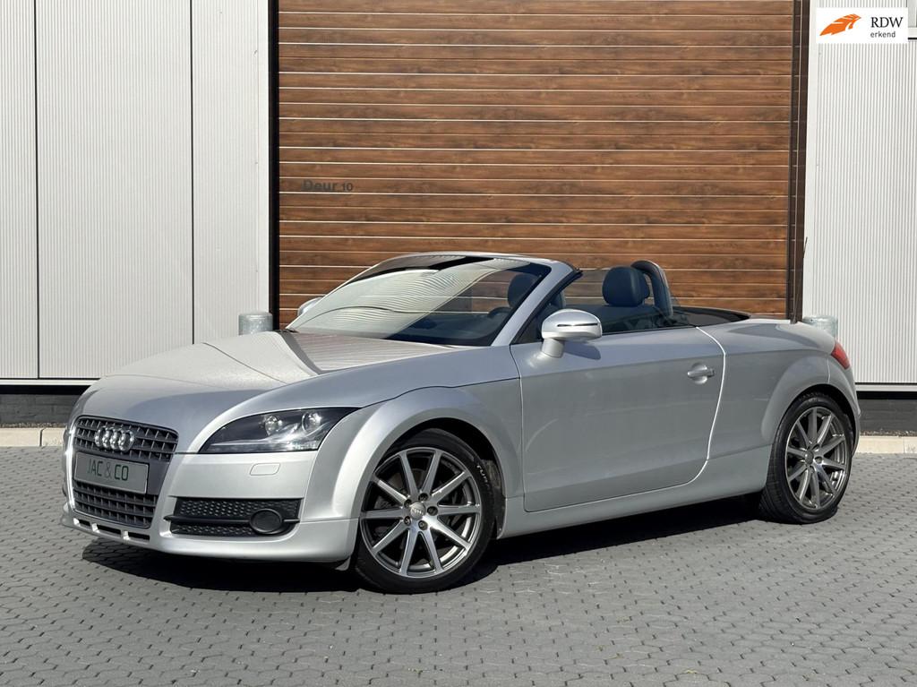 Audi TT Roadster 2.0 TFSI 200 PK Xenon, navigatie, vol leer, Auto's, TT, Gebruikt, Zwart, 4 cilinders