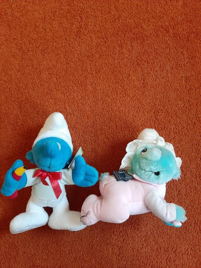 2 smurfen., Verzamelen, Smurfen, Ophalen of Verzenden, Zo goed als nieuw, Verschillende Smurfen