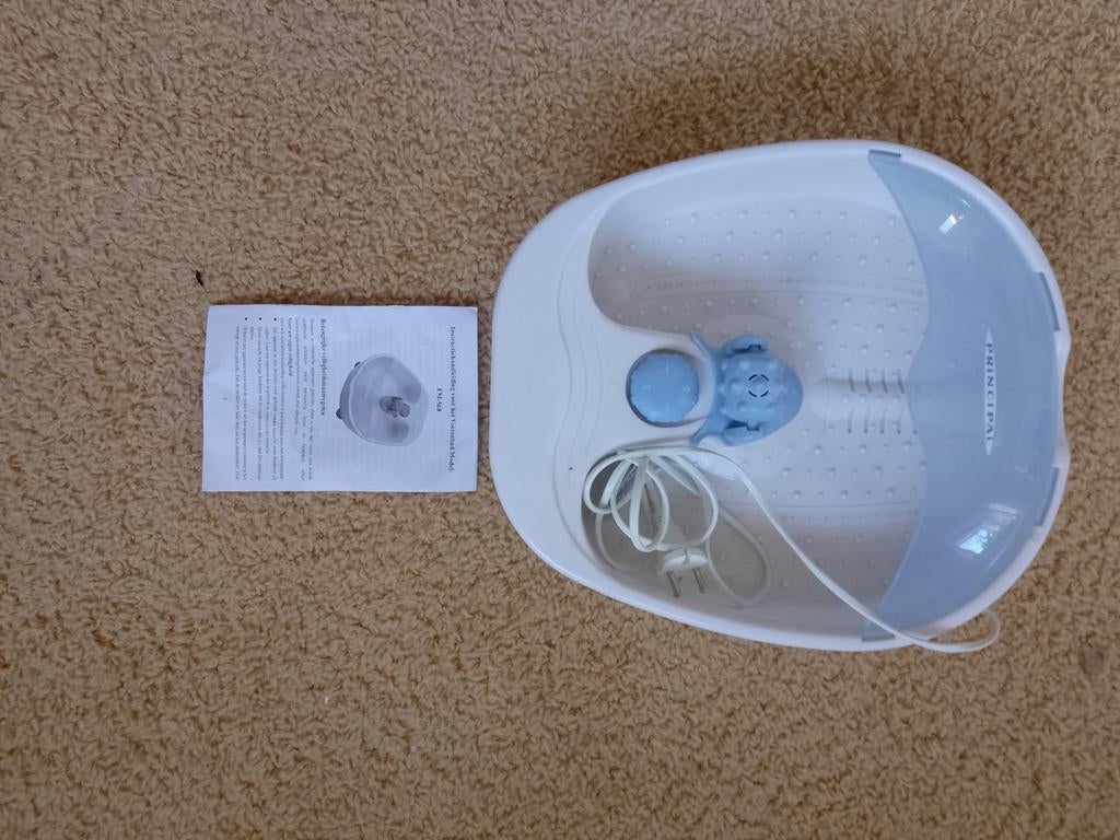 Principal Voetenbad met Massage- en Warmhoudfunctie, Ophalen, Zo goed als nieuw, Lichaamsverzorging