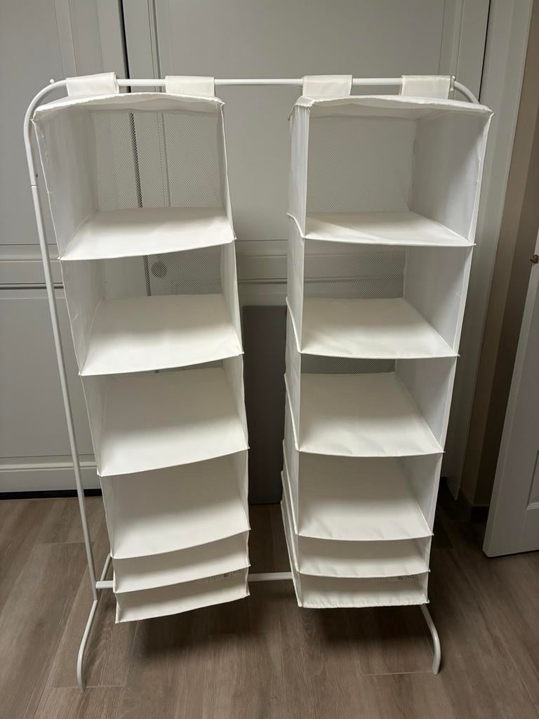 Ikea Mulig kledingrek+ twee Skubb opbergers, Ophalen, Zo goed als nieuw