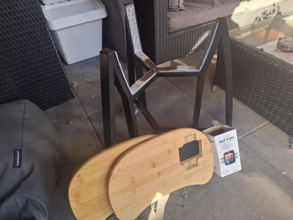 Onderstel patton kamado, Ophalen