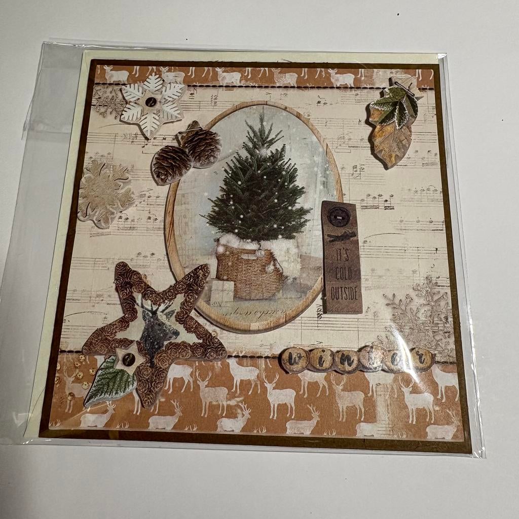 Studio light kerstkaart winter feelings 8, Ophalen of Verzenden, Zo goed als nieuw, Overige thema's