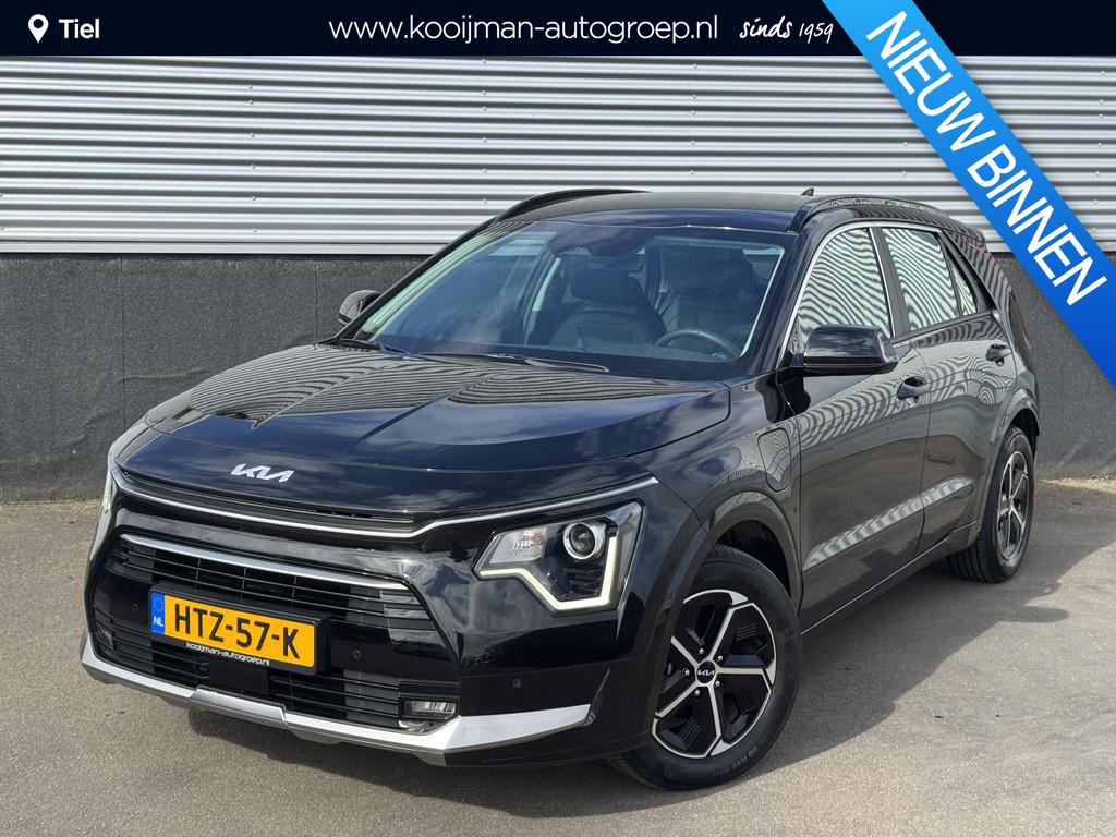 Kia Niro 1.6 GDi PHEV DynamicLine Plug-in NL-auto! BTW-auto,, Stof, Gebruikt, Euro 6, Zwart