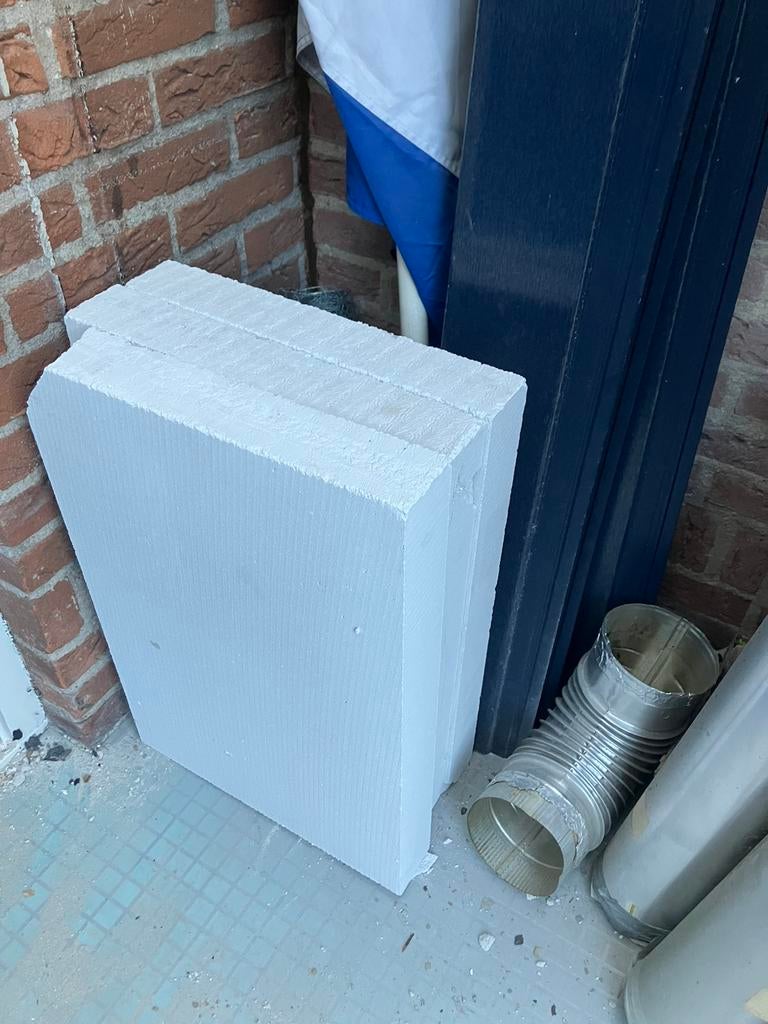 Cellenbeton blokken 400x600x70, Ophalen, Zo goed als nieuw