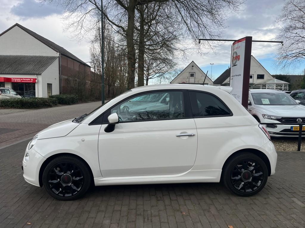 Fiat 500 0.9 TWINAIR T 500S / AIRCO / HALF LEDER / 16'' LM-V, Voorwielaandrijving, Gebruikt, Origineel Nederlands, Bedrijf