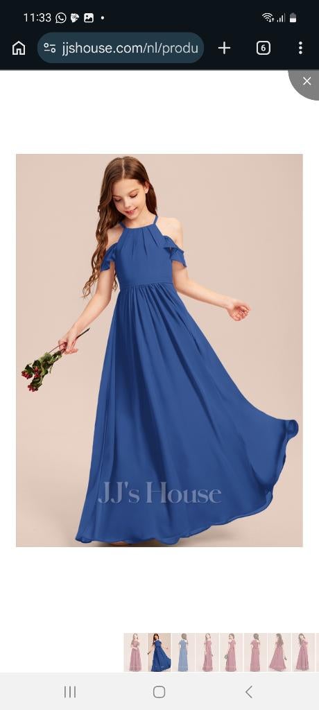 Galajurk meisje maat 164, Kinderen en Baby's, Kinderkleding | Maat 164, Meisje, J&J house, Ophalen of Verzenden, Zo goed als nieuw