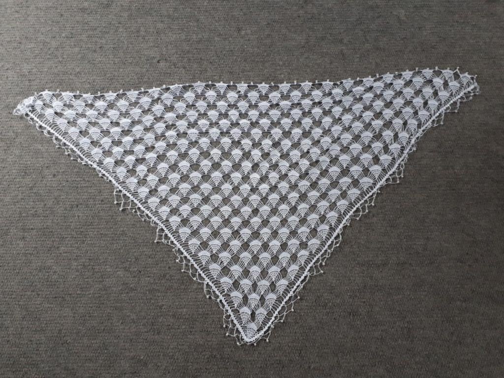 witte handgemaakte stola, Verzenden, Maat 46/48 (XL) of groter, Nieuw, Onbekend