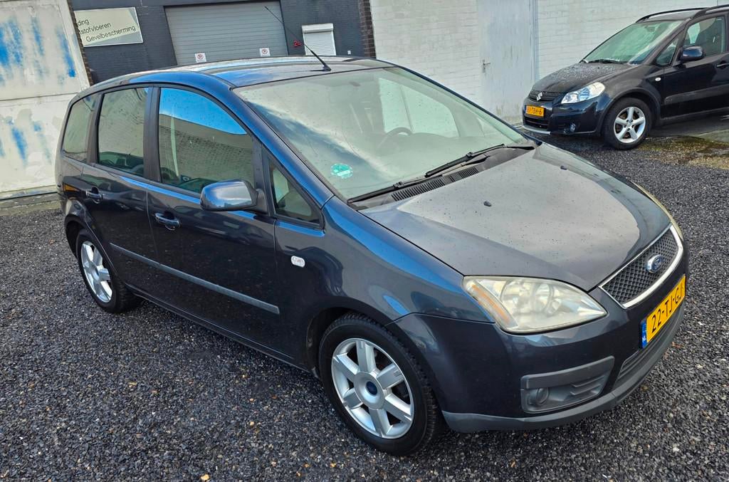 Ford Focus C-Max 1.8-16V Futura HOGE INSTAP NETTE AUTO, Voorwielaandrijving, 125 pk, Gebruikt, Zwart