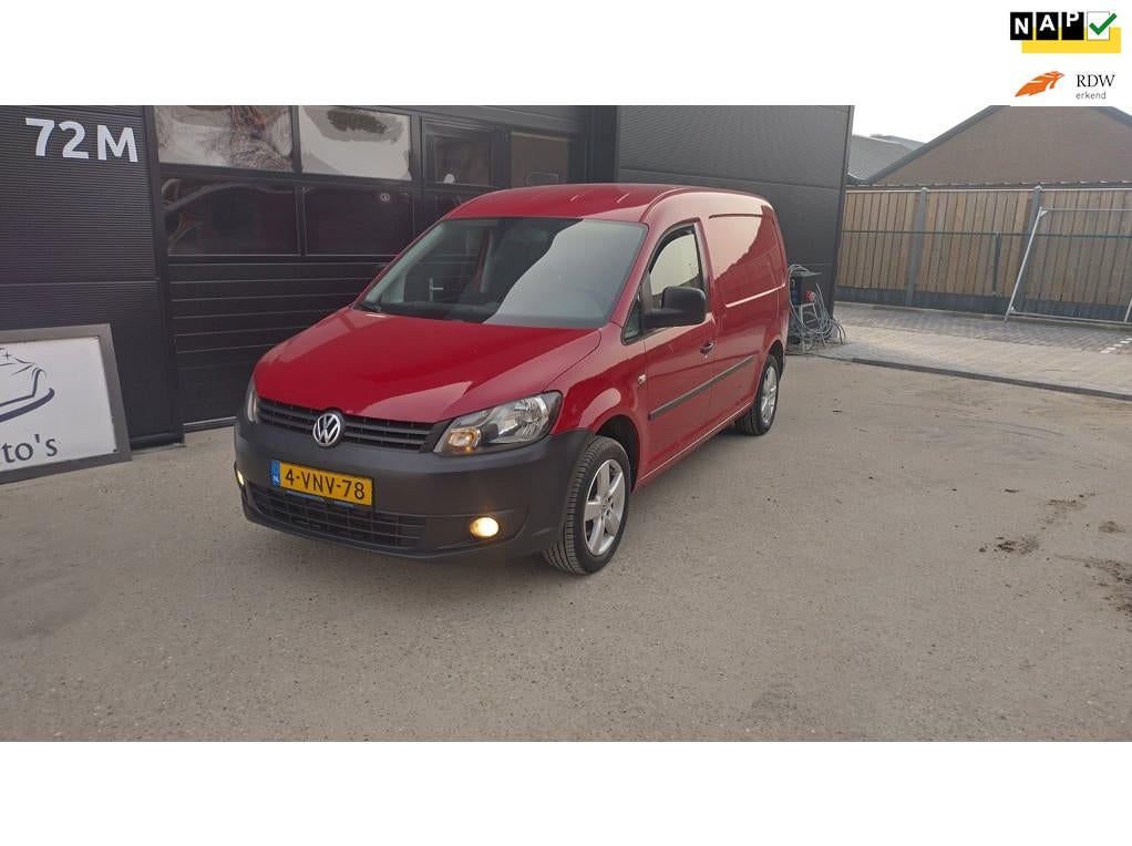 Volkswagen Caddy 1.6 TDI Maxi Airco, Lm velgen, Bijtellingsv, Auto's, Bestelauto's, Bedrijf, ABS, Airconditioning, Boordcomputer