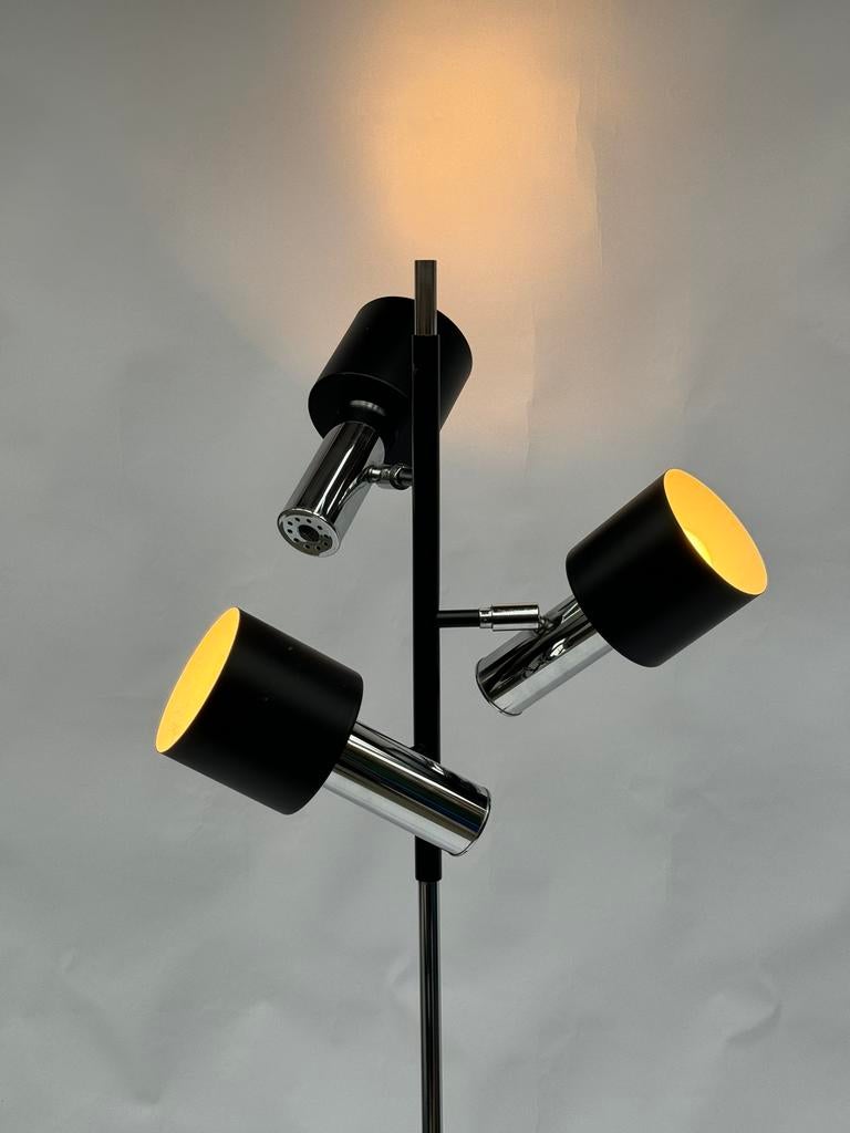 Vintage Retro Staff Leuchten Vloerlamp Staande Lamp, Ophalen of Verzenden, Gebruikt, 150 tot 200 cm