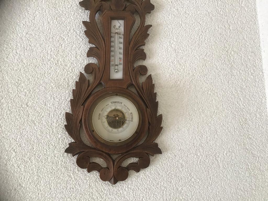 Antieke barometer, Ophalen of Verzenden, Zo goed als nieuw