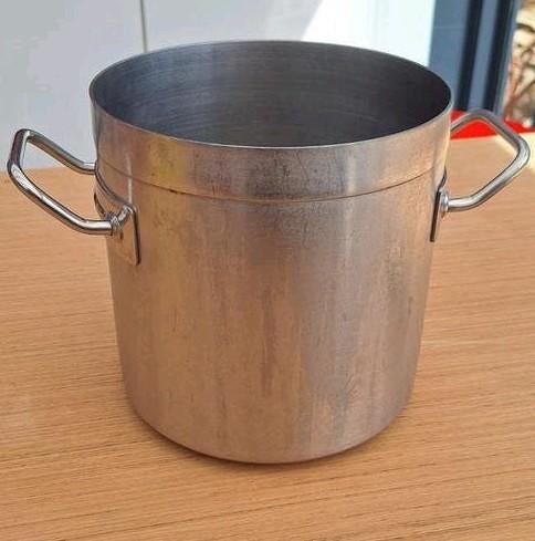 Horeca pan RVS, ca. 6,3 liter, 20 cm hoog, Ophalen of Verzenden