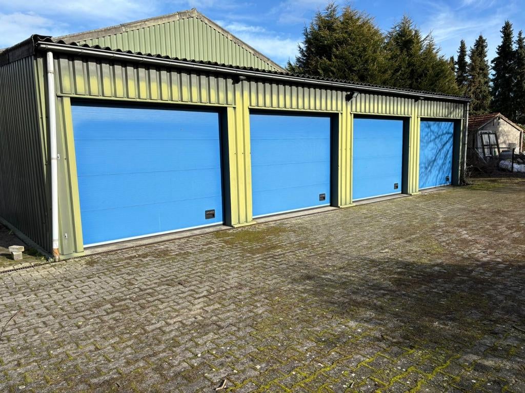 Crawford Garagedeuren - Goede Staat, Doe-het-zelf en Verbouw, Deuren en Horren, Crawford, Gebruikt, Ophalen of Verzenden, Metaal