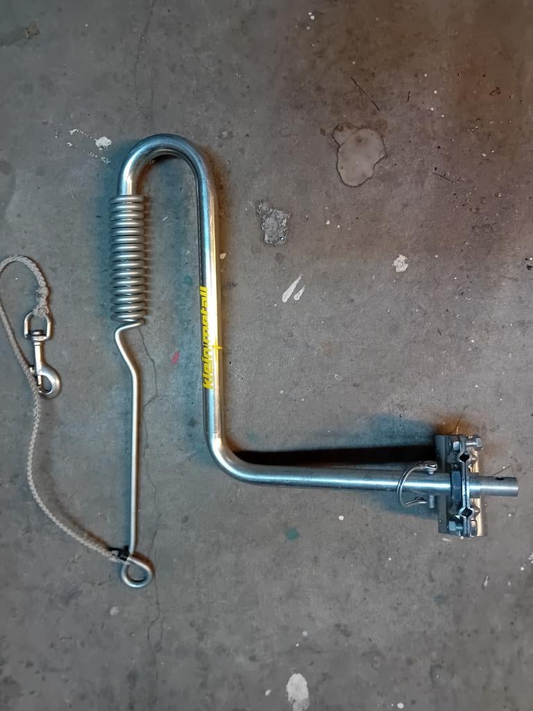 Fietsveer voor de hond, Ophalen