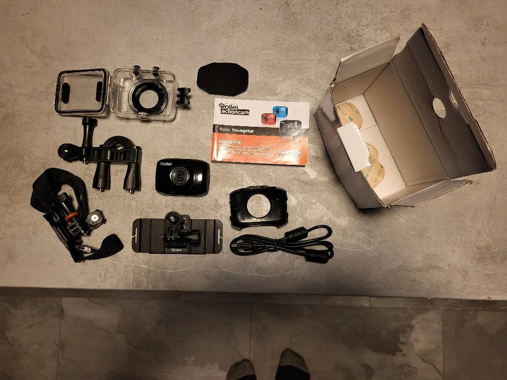Rollei actie camera, Ophalen, Zo goed als nieuw, Rollei