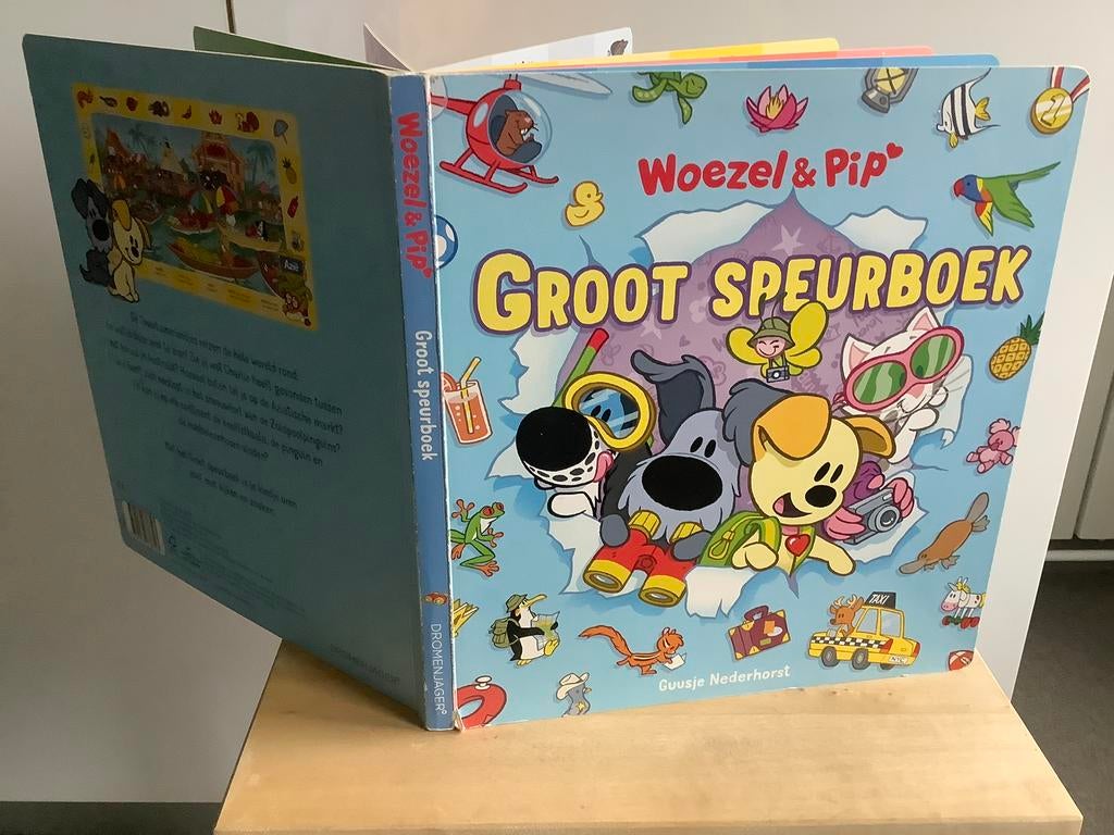 Boek super zoekboek Woezel & Pip details zien woordenschat, Ophalen of Verzenden, Gelezen, Uitklap-, Voel- of Ontdekboek, 2 tot 3 jaar