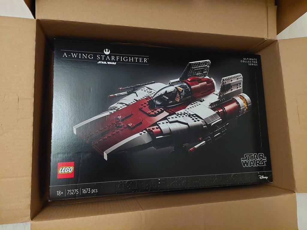 Lego A Wing Starfighter nieuw in doos, Auto, Groter dan 1:32, Zo goed als nieuw, Ophalen