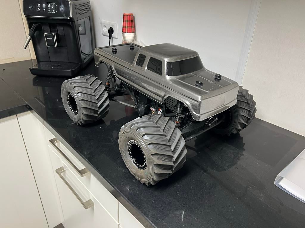 Treal Losi LMT Alu Wielen + Spoorverbreding, Hobby en Vrije tijd, Overige merken, Gebruikt, Auto, Groter dan 1:32