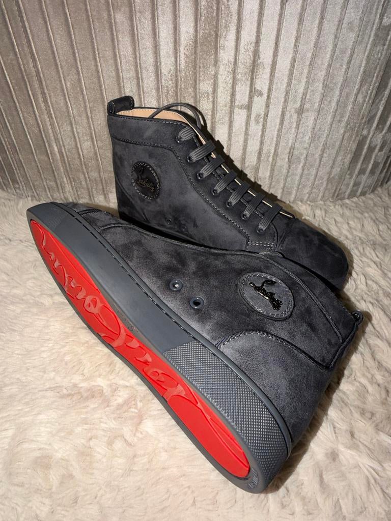 Christian Louboutin Heren Schoenen, Ophalen of Verzenden, Zo goed als nieuw, Zwart, Veterschoenen