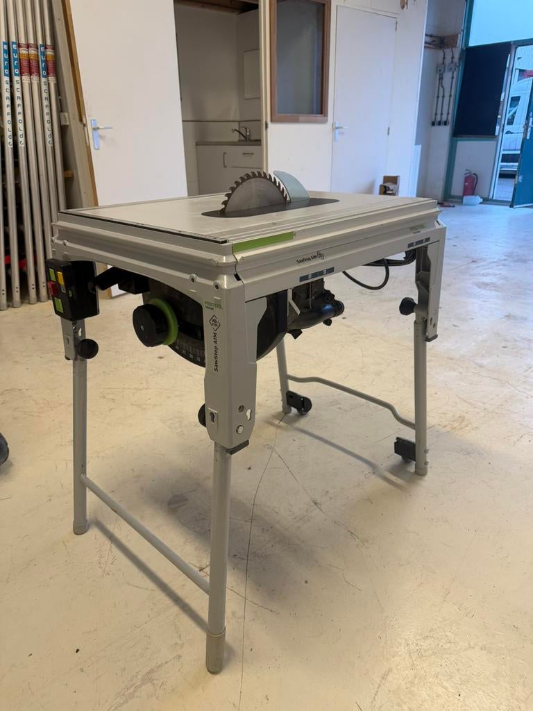 Festool TKS80, Doe-het-zelf en Verbouw, Gereedschap | Zaagmachines, Cirkelzaag, 70 mm of meer, Ophalen of Verzenden, Zo goed als nieuw