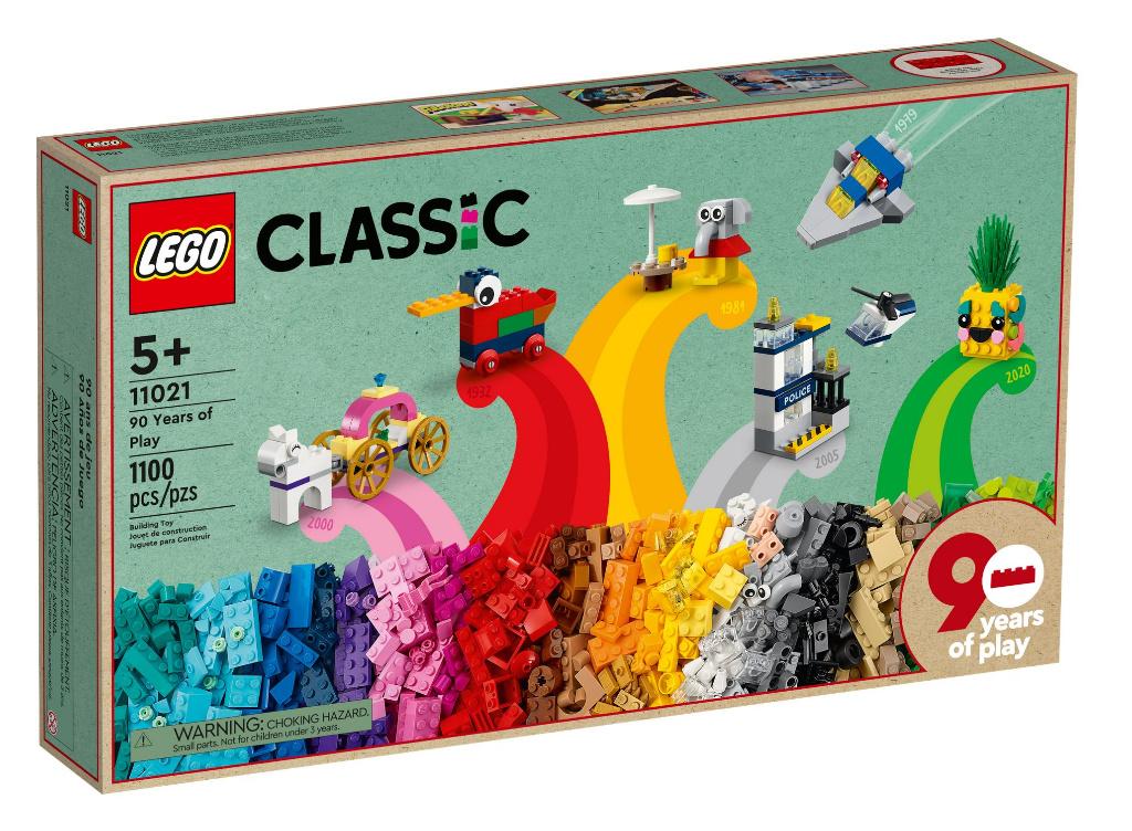 Lego 11021 90 jaar spelen, Ophalen of Verzenden, Nieuw, Complete set, Lego