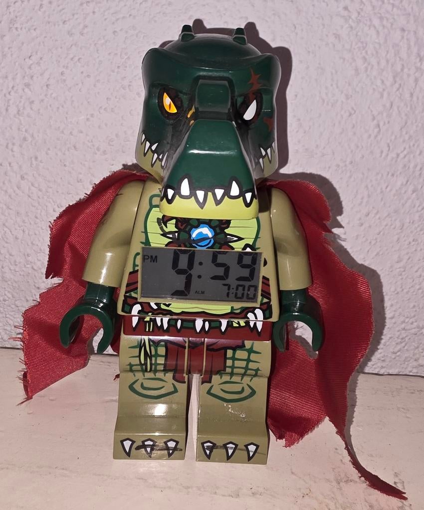 Lego Krokodil Wekker, Kinderen en Baby's, Speelgoed | Duplo en Lego, Ophalen of Verzenden, Complete set, Lego
