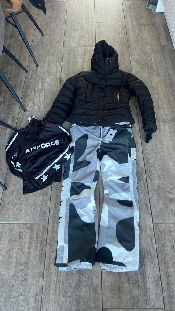 Nieuw Airforce Ski Pak XS jas&pully, broek S, Ophalen of Verzenden, Nieuw, Maat 34 (XS) of kleiner, Pak