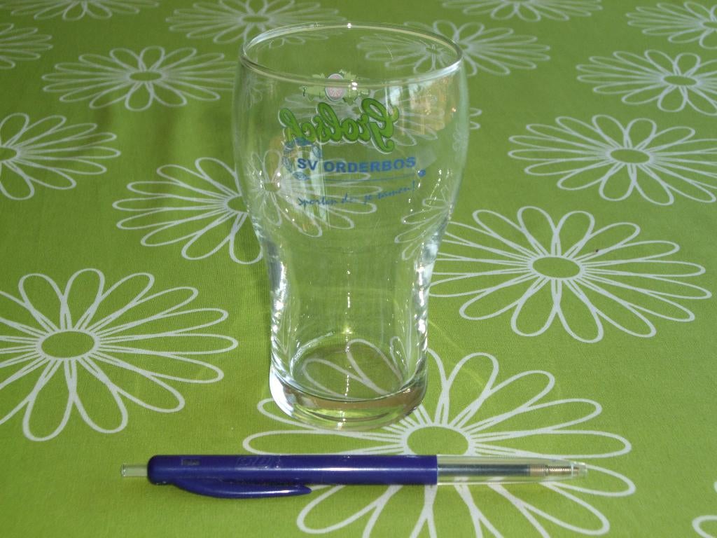 Grolsch - SV Orderbos - sporten doe je samen - dubbeldruk, Ophalen of Verzenden, Zo goed als nieuw, Glas of Glazen, Grolsch