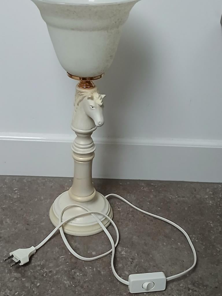 Paarden tafel, sier lamp, Ophalen of Verzenden, Minder dan 50 cm