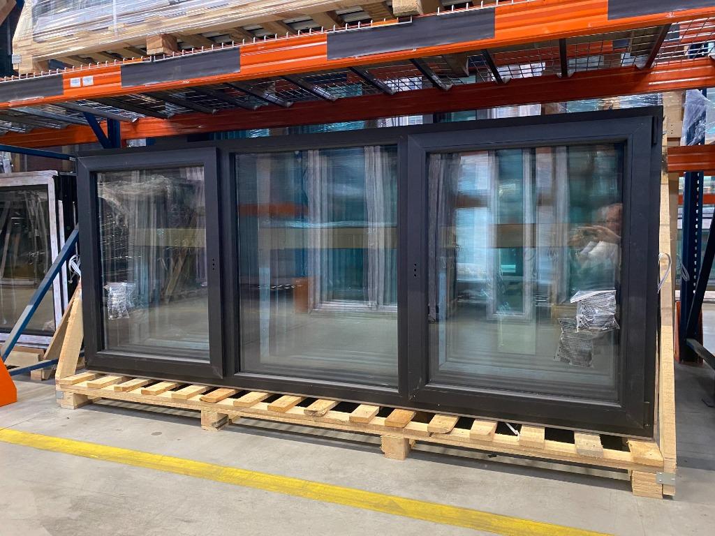 pvc raam, kunststof kozijn, pvc schuifpui, ramen; deuren,, Kunststof, 225 cm of meer, Nieuw, Ophalen of Verzenden