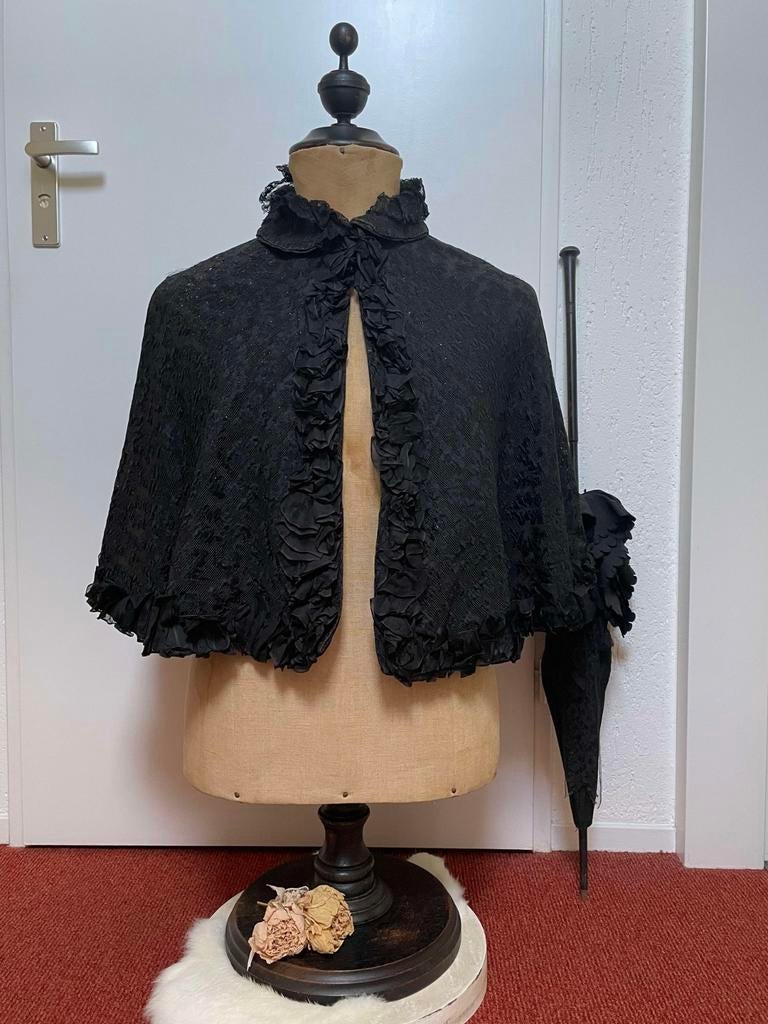 Schitterende antieke Victoriaanse cape, Ophalen of Verzenden