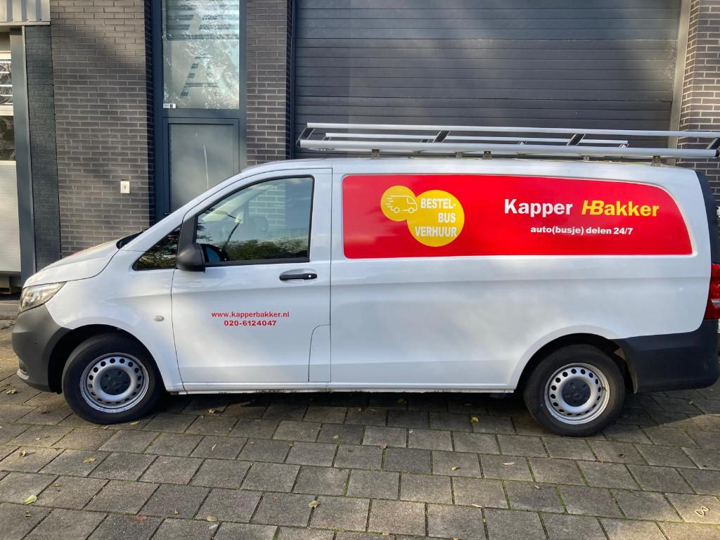 Kapper HBakker Auto/Busje delen  24/7., Ophalen