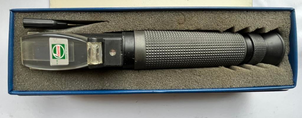 Emulsie refractometer, Ophalen of Verzenden, Zo goed als nieuw, Metaaldraaibank