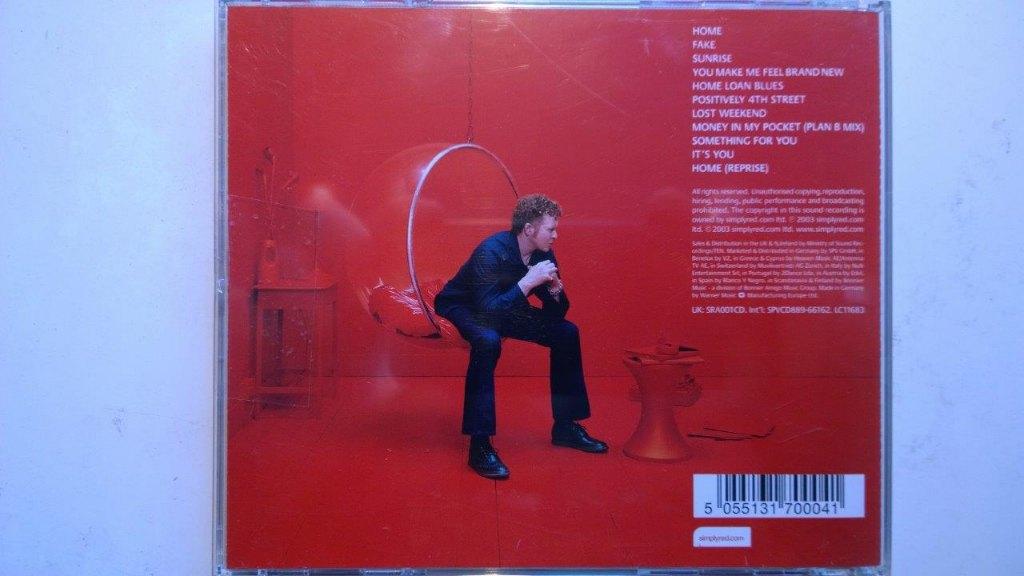 Simply Red - Home, Ophalen of Verzenden, Zo goed als nieuw