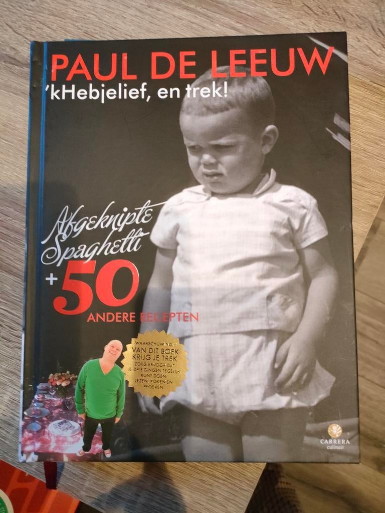Paul de Leeuw - 'kHebjelief, en trek!, Boeken, Kookboeken, Gezond koken, Zo goed als nieuw, Paul de Leeuw, Nederland en België